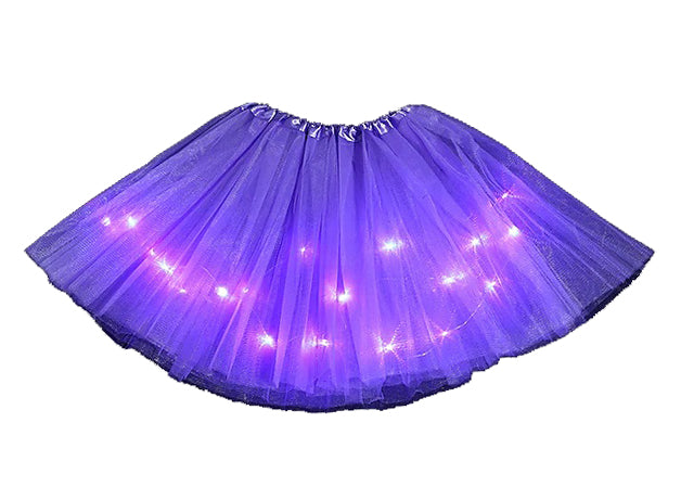 Purple LED Light Up Tutu